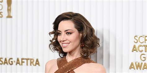 aubrey plaza boobs|Aubrey Plazas underboob at the SAG Awards was on purpose